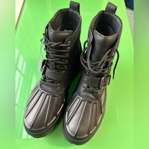 Polo by Ralph Lauren Black Oslo High Men's Boots